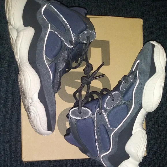 Men's adidas Yeezy 500 High Slate FW4968 Excellent - Picture 2 of 13